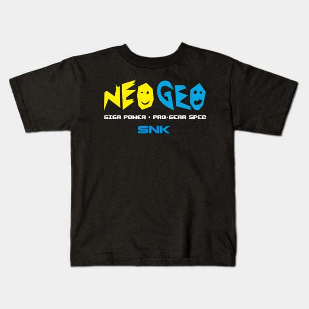 Neo Geo Giga Power Kids T-Shirt by Secret Stash